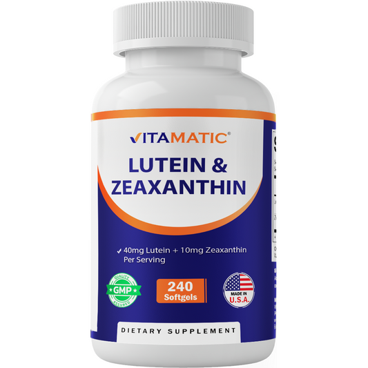 Lutein 40mg with Zeaxanthin 10mg | 240 Softgels