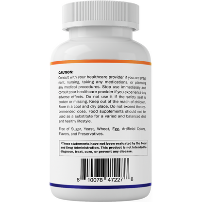 Magnesium Glycinate 500mg per Tablet 180 Vegetarian Tablets