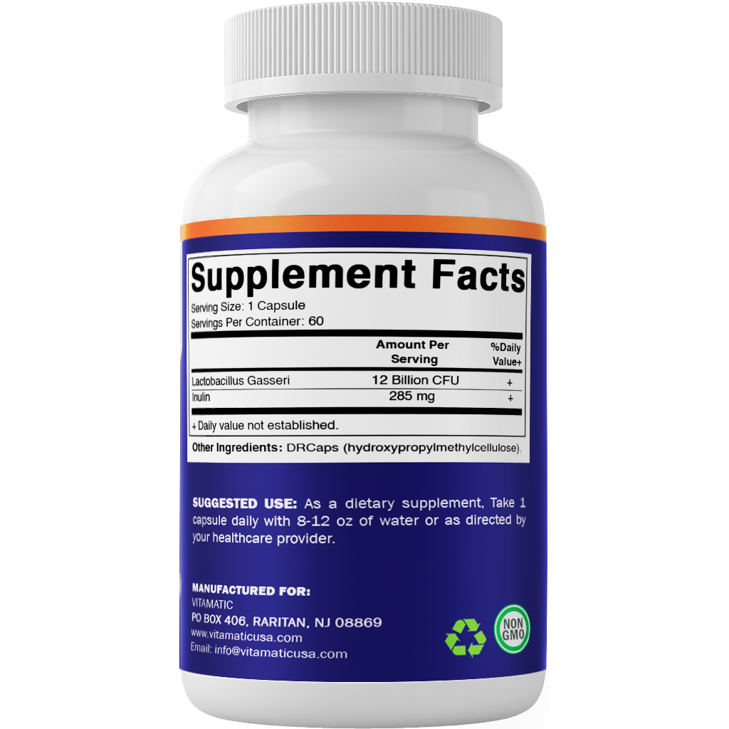 Lactobacillus Gasseri 12 Billion - 60 DR Capsule