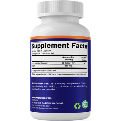 Lactobacillus Gasseri 12 Billion - 60 DR Capsule