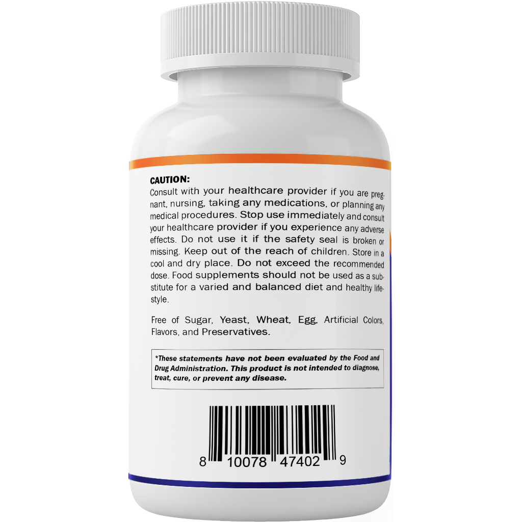 Magnesium Citrate 500mg per Serving 180 Vegetarian Capsules