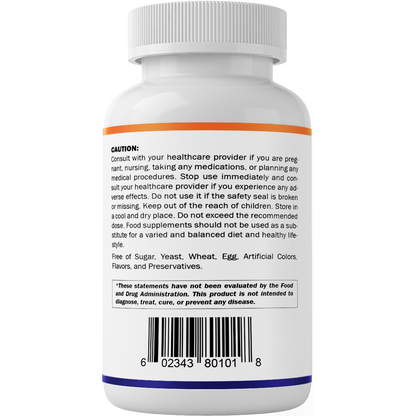 Valerian Root 5000 mg Equivalent per Capsule - 240 Capsules