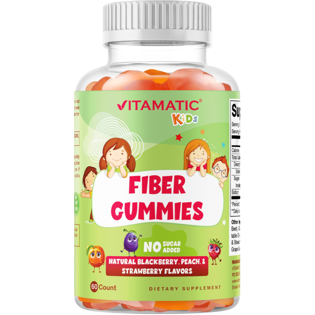 Kids Fiber Gummies - 60 Gummies