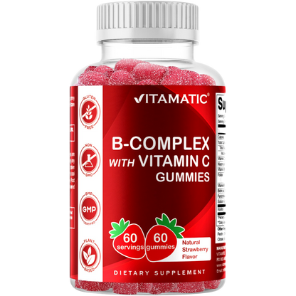 B-Complex with Vitamin C | 60 Gummies