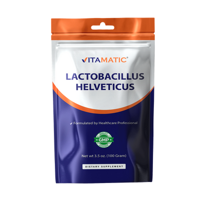 Lactobacillus Helveticus Probiotic Powder, 100g Pouch