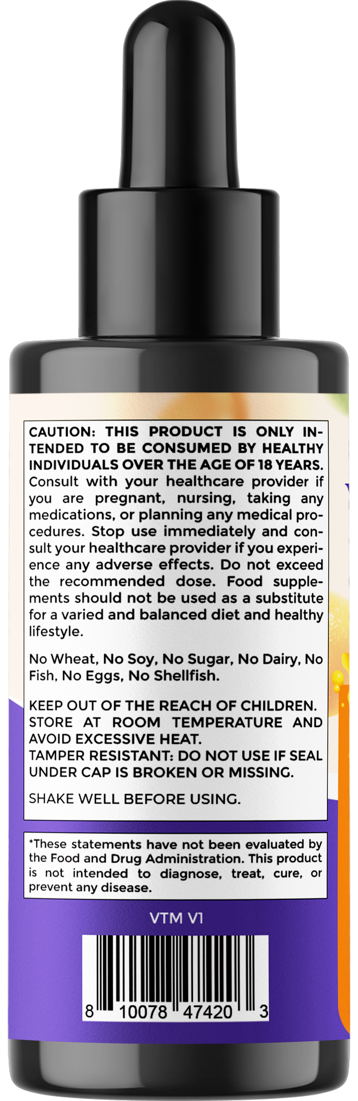 Vitamin A Liquid Drops 10000 IU (3000 mcg), 2 FL Oz