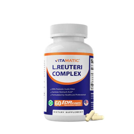 Lactobacillus Reuteri Complex 22 Billion - 60 DR Capsule