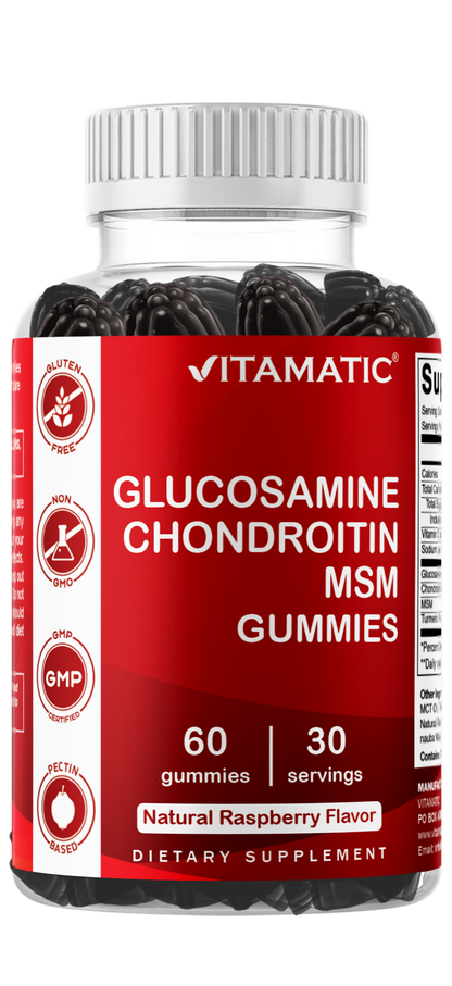 Glucosamine Chondroitin MSM & Vitamin E 60 Gummies