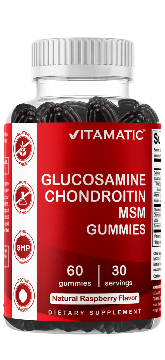 Glucosamine Chondroitin MSM & Vitamin E 60 Gummies
