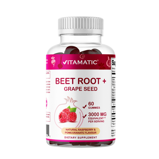 Beet Root 3000mg Equivalent Per Serving - 60 Gummies