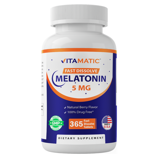 Melatonin 5 mg - 365 Fast Dissolve Tablets