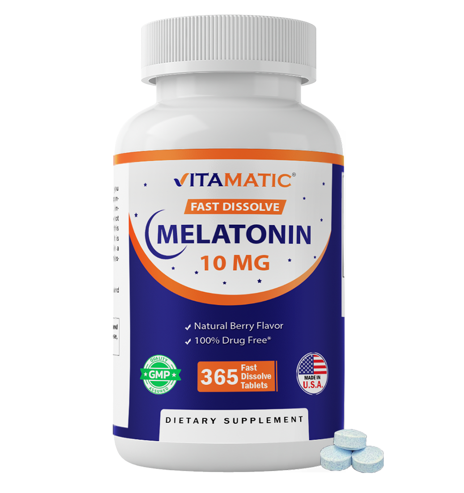 Melatonin 10mg 365 Fast Dissolve Tablets