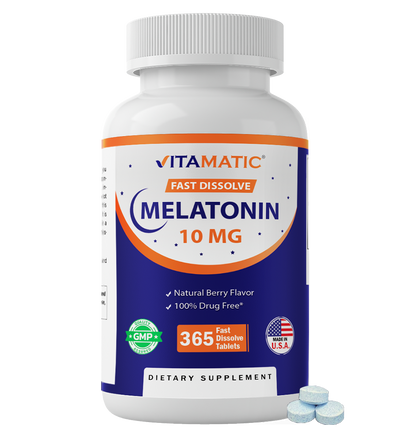 Melatonin 10mg 365 Fast Dissolve Tablets