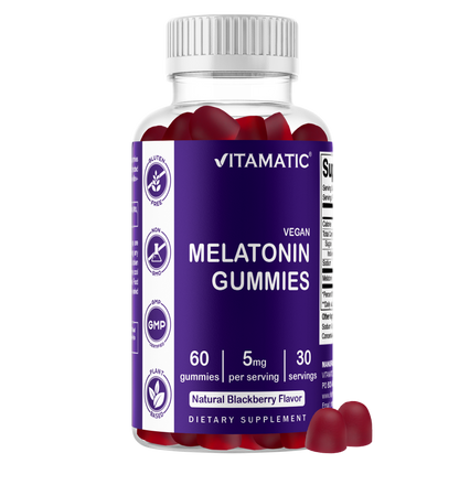 Melatonin 5 mg 60 Vegan Gummies