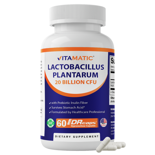 Lactobacillus Plantarum 20 Billion - 60 DR Capsule
