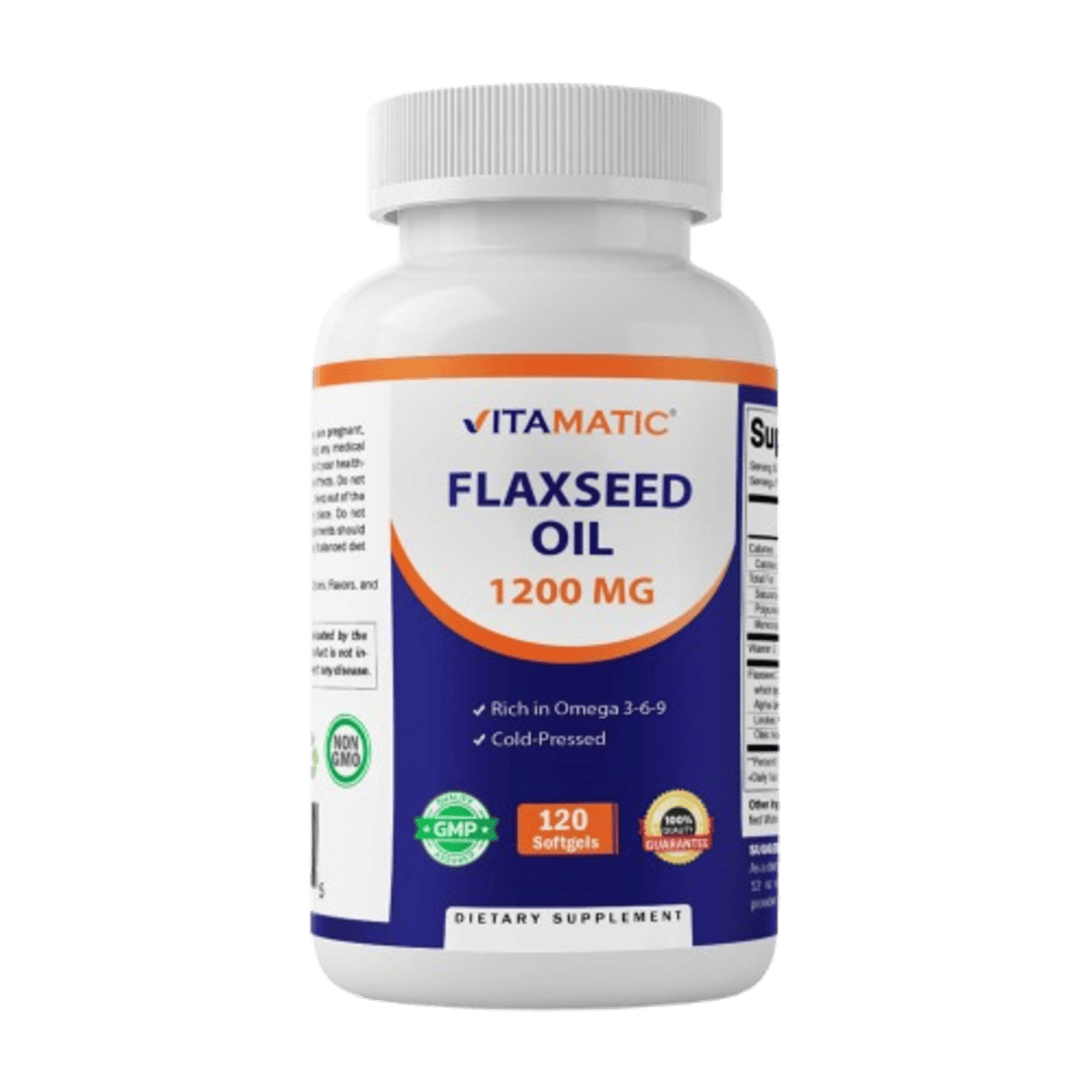 Flaxseed Oil 1200 mg 120 Softgels