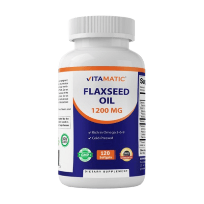 Flaxseed Oil 1200 mg 120 Softgels