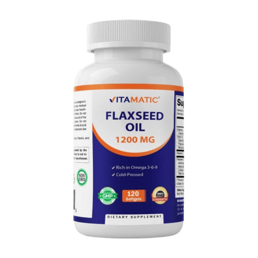 Flaxseed Oil 1200 mg 120 Softgels
