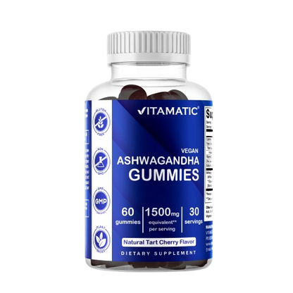 Ashwagandha 1500mg 60 Vegan Gummies