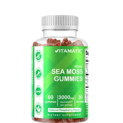 Irish Sea Moss - 60 Vegan Gummies