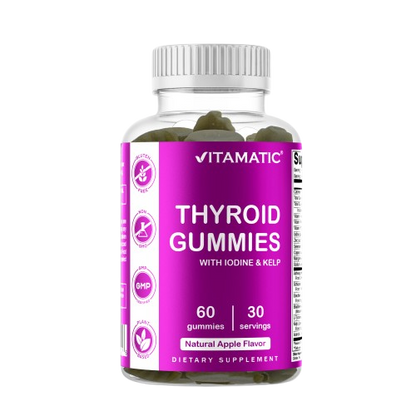 Thyroid Support with Kelp & Iodine - 60 Gummies