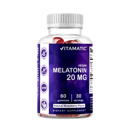 Melatonin 20mg - 60 Vegan Gummies