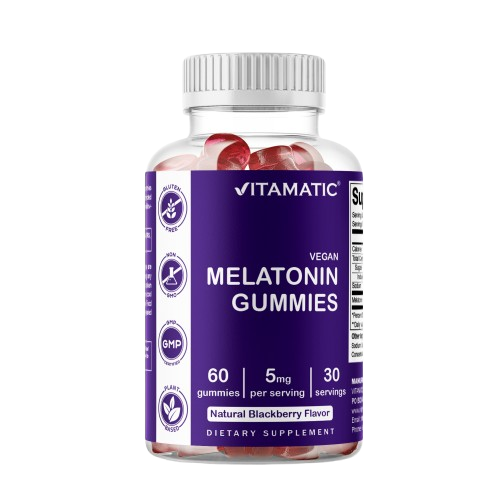 Melatonin 5 mg 60 Vegan Gummies