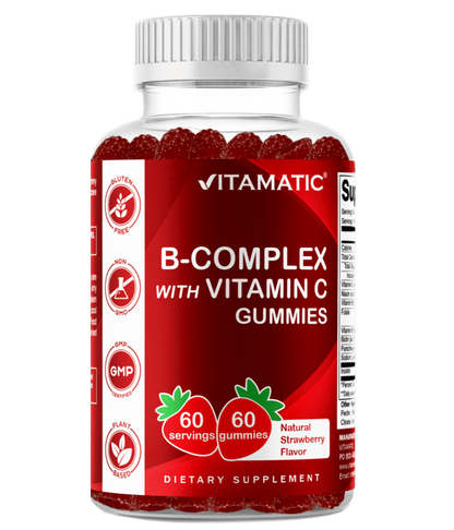 B-Complex with Vitamin C | 60 Gummies