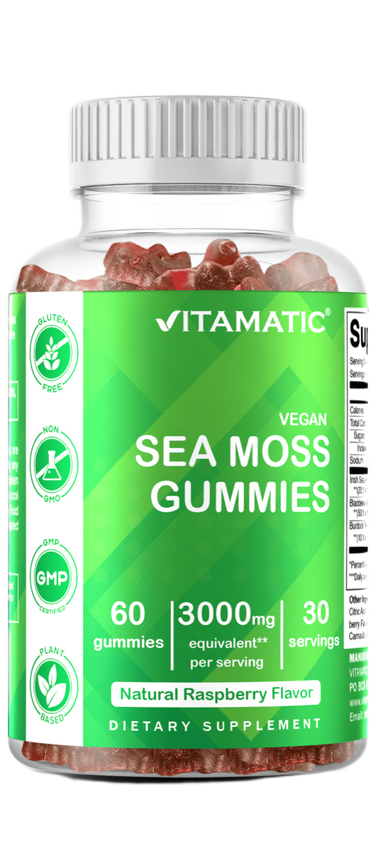 Irish Sea Moss - 60 Vegan Gummies