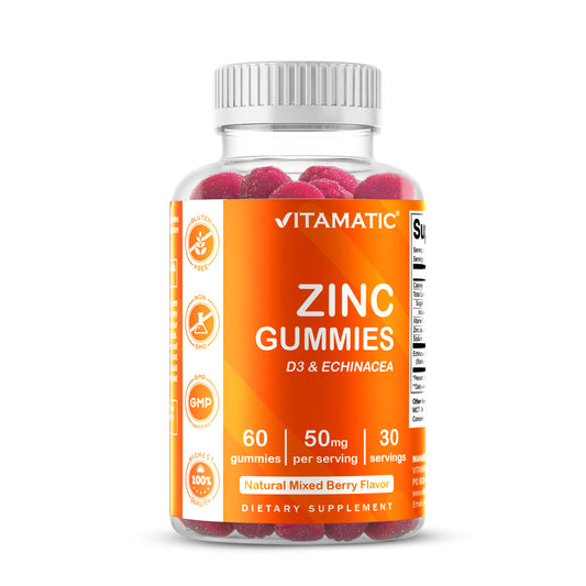 Zinc 50 mg - 60 Vegan Gummies
