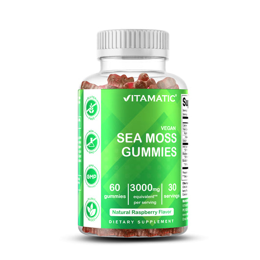 Irish Sea Moss - 60 Vegan Gummies