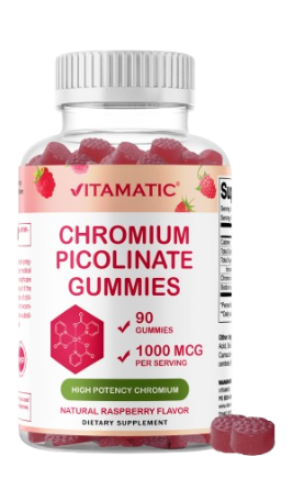 Vitamatic Chromium Picolinate 1000 mcg - 90 Gummies
