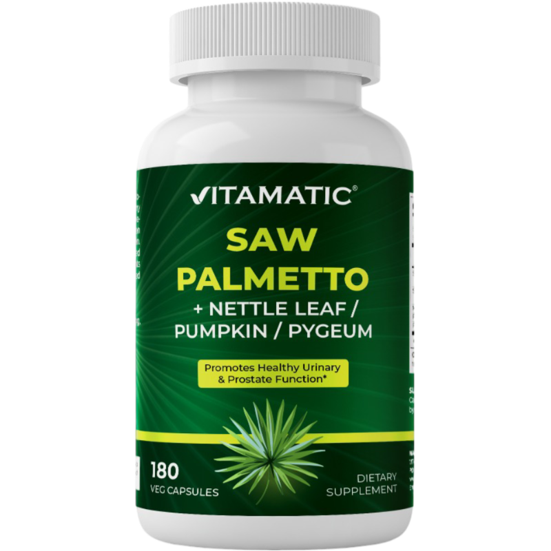 Saw Palmetto Extract for Men & Women 180 Veg Capsules