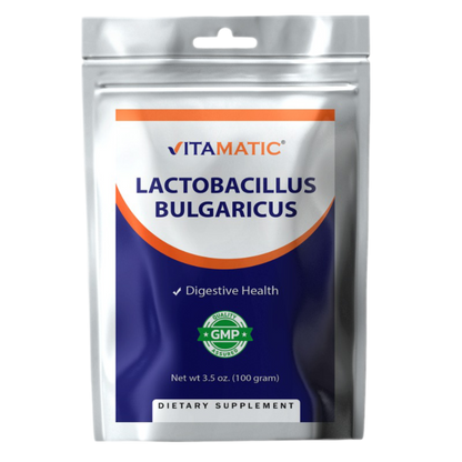 Lactobacillus Bulgaricus Probiotic Powder 100 Gram - 100 Servings