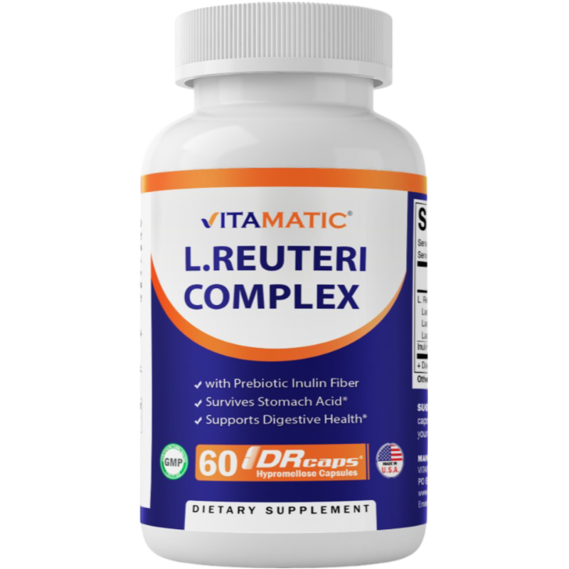 Lactobacillus Reuteri Complex 22 Billion - 60 DR Capsule