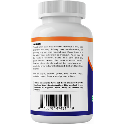 MSM 2000 mg with Vitamin C 75mg - 180 Veg Capsules