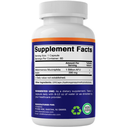 Akkermansia Muciniphila Gut Health 60 DR Capsules