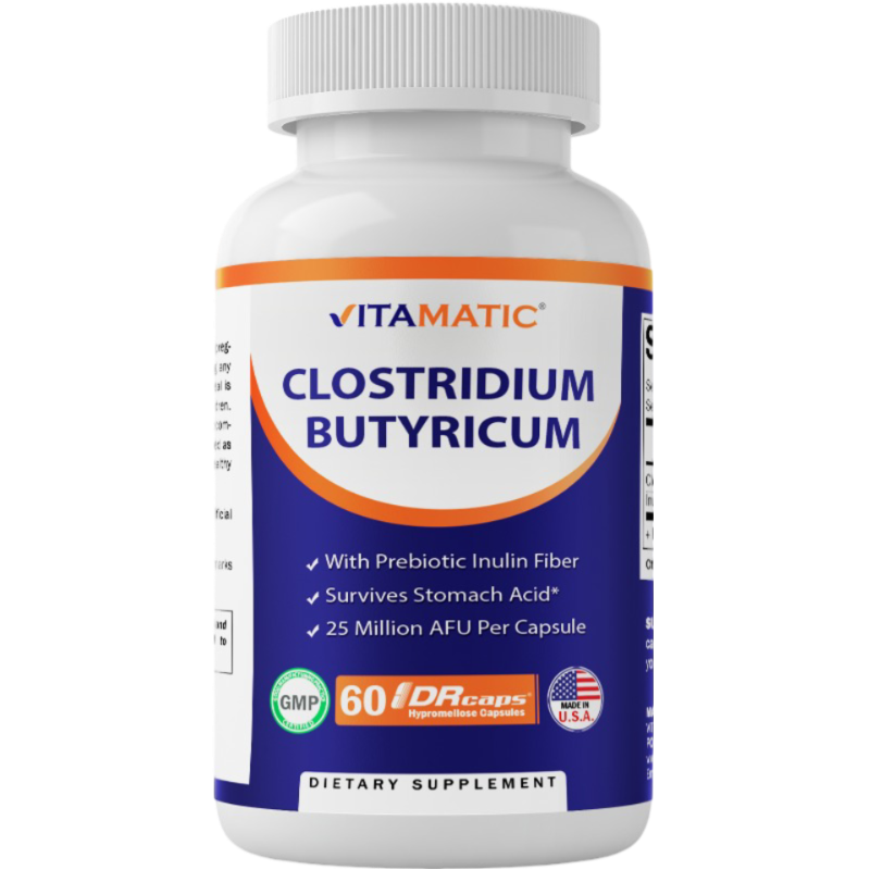 Clostridium butyricum 25 Million AFU - 60 DRCapsules