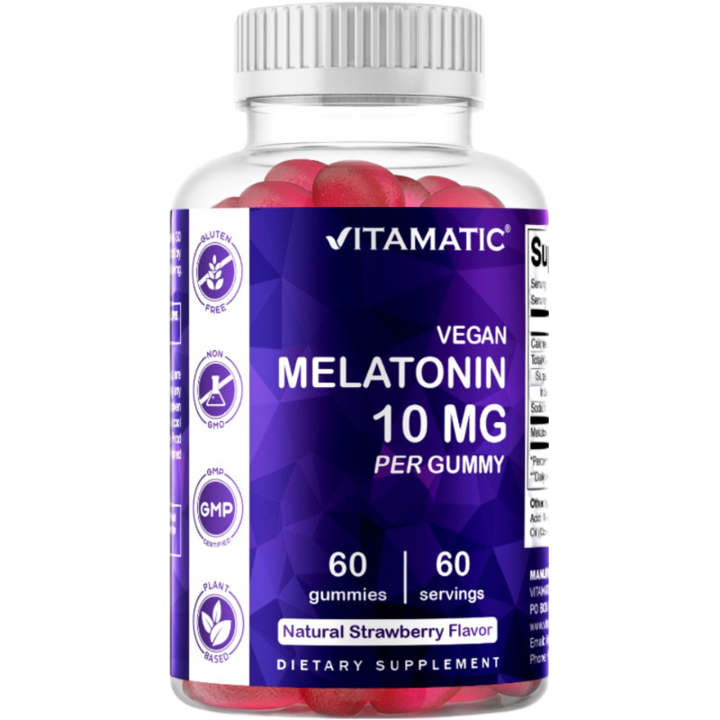 Melatonin 10mg 60 Vegan Gummies