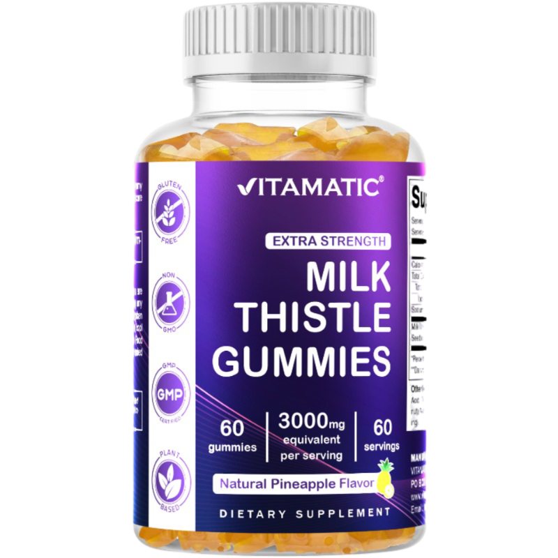 Milk Thistle Gummies 3000mg - 60 Gummies