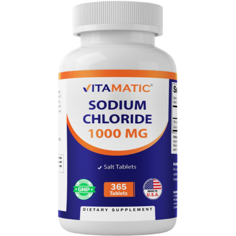 Sodium Chloride 1000mg 365 Tablets