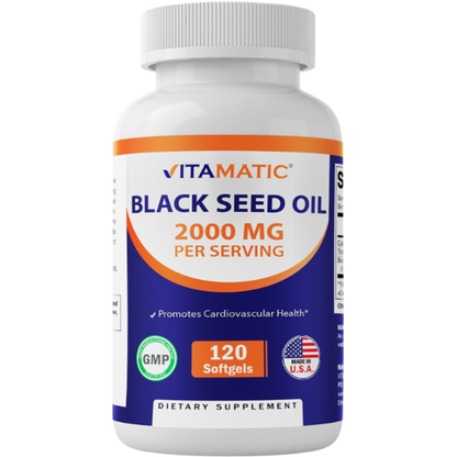 Black Seed Oil 2000mg - 120 Softgels