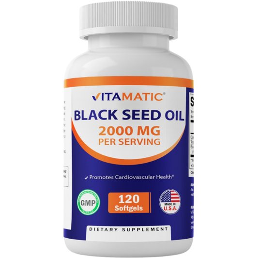 Black Seed Oil 2000mg - 120 Softgels