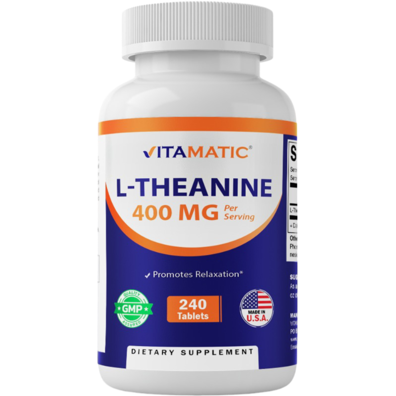 L-Theanine 400mg - 240 Tablets