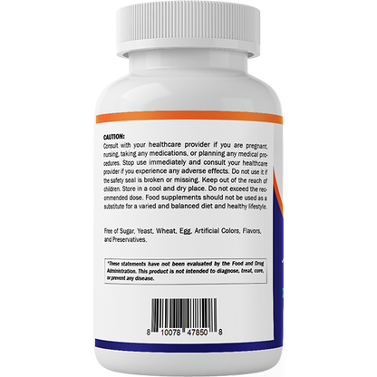 L-Proline 1000 MG Per Serving – 120 Vegetarian Capsules