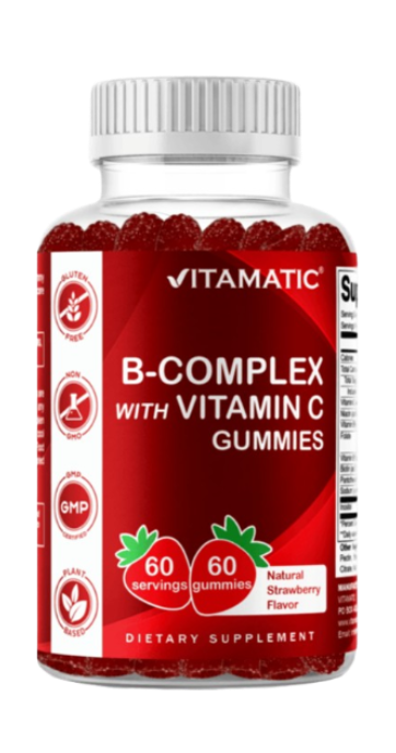 B-Complex with Vitamin C | 60 Gummies