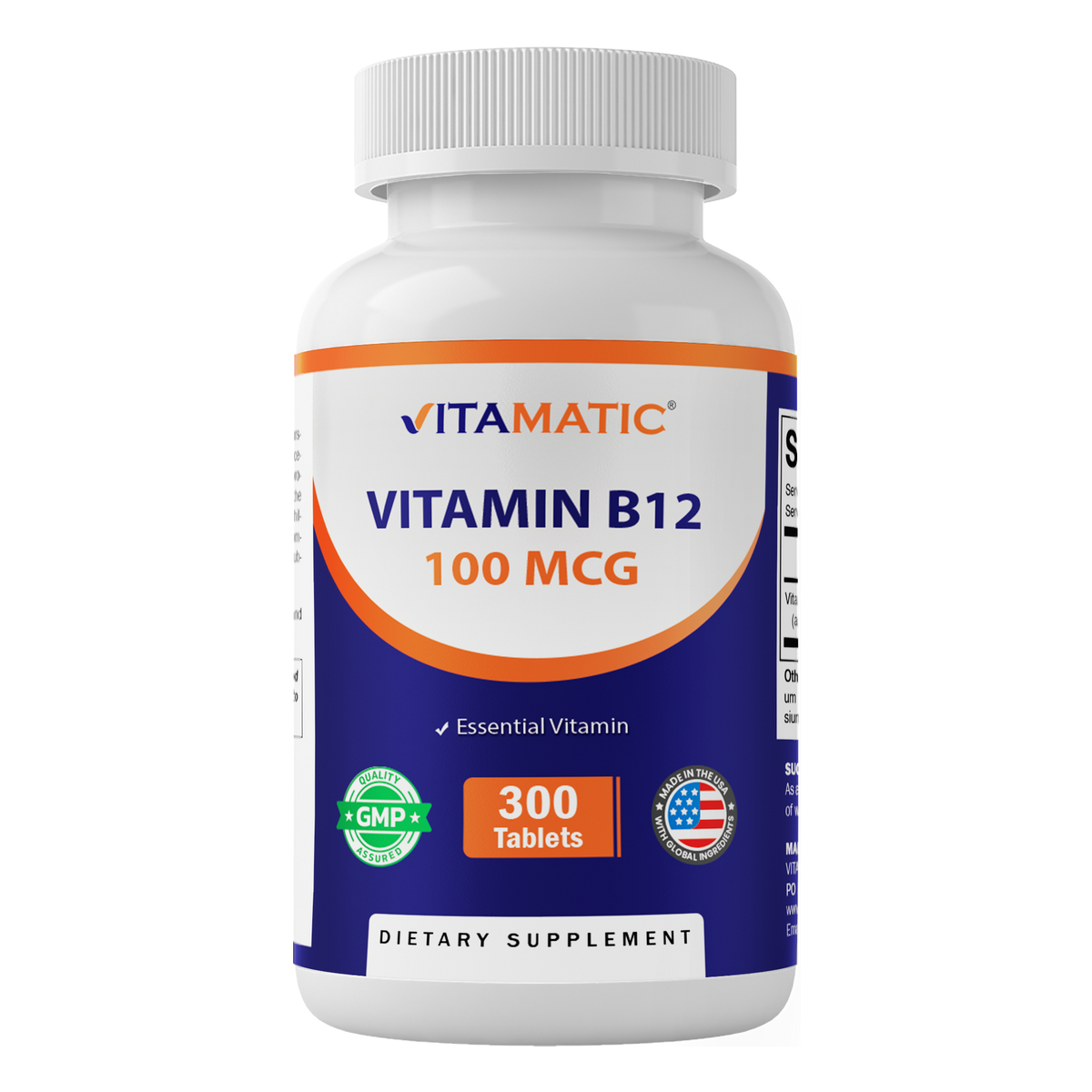 Vitamin B12 100 mcg Tablets