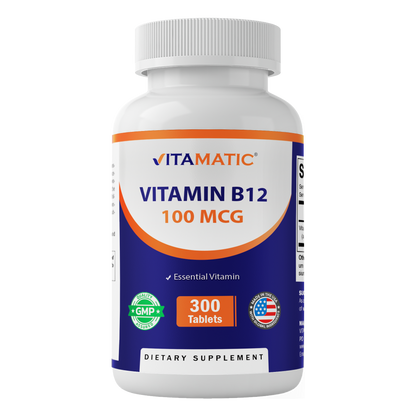 Vitamin B12 100 mcg Tablets