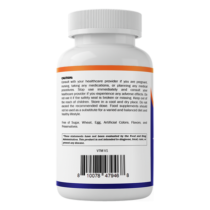 Vitamin D3 1000 IU + Vitamin B12 1000 mcg with Folate