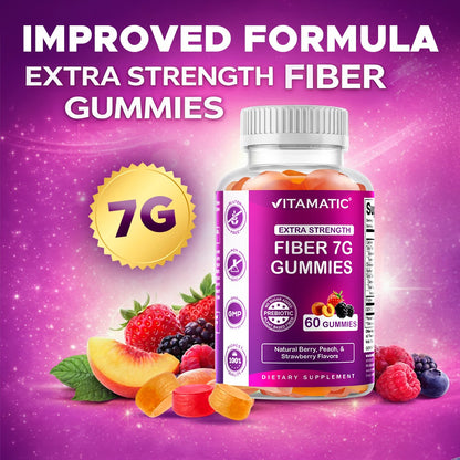 FIBER 7G (Beet Fos-pectin) - 60 Gummies